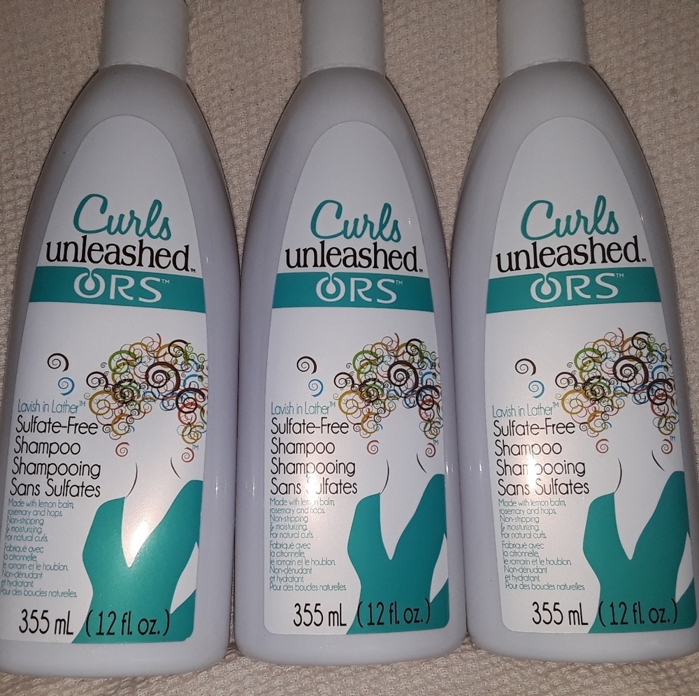 New 3 ORS UNLEASHED SULFATE FREE SHAMPOO